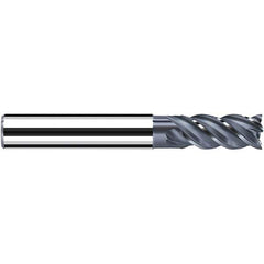 Fraisa - 3/8" Diam 4 Flute Solid Carbide 0.008" Corner Radius End Mill - Industrial Tool & Supply