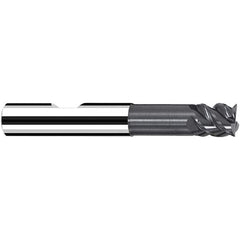 Fraisa - 12mm, 13mm LOC, 83mm OAL, 4 Flute Solid Carbide Square End Mill - Industrial Tool & Supply