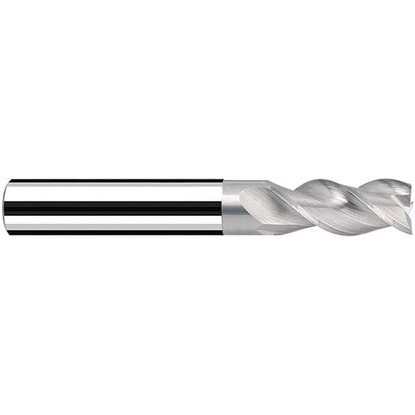Fraisa - 3mm, 8mm LOC, 57mm OAL, 3 Flute Solid Carbide Square End Mill - Industrial Tool & Supply