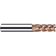 Fraisa - 1/2" Diam 4 Flute Solid Carbide 0.008" Corner Radius End Mill - Industrial Tool & Supply