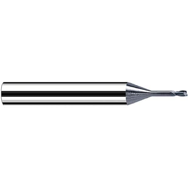 Fraisa - 1.5mm, 6mm LOC, 57mm OAL, 2 Flute Solid Carbide Square End Mill - Industrial Tool & Supply