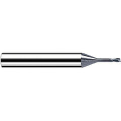 Fraisa - 0.6mm, 6mm LOC, 57mm OAL, 2 Flute Solid Carbide Square End Mill - Industrial Tool & Supply