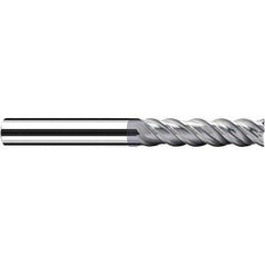 Fraisa - 1/2, 2" LOC, 1/2" Shank Diam, 4-1/4" OAL, 4 Flute Solid Carbide Square End Mill - Industrial Tool & Supply
