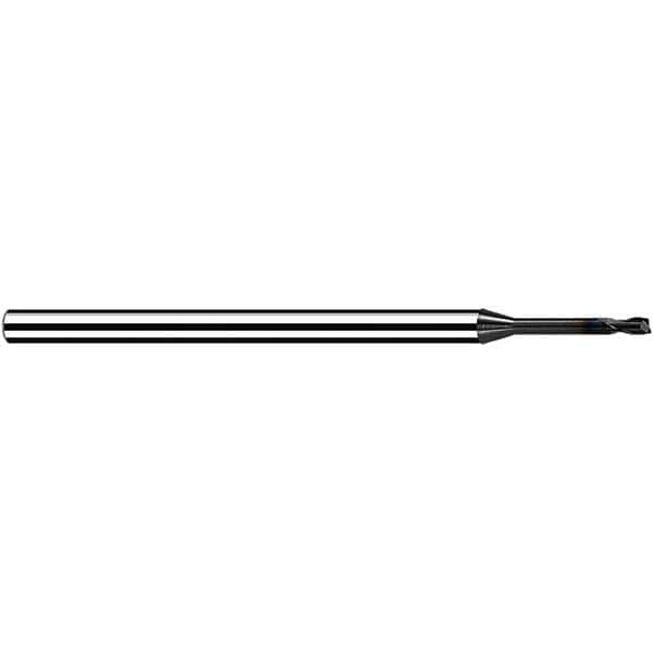 Fraisa - 3mm, 3.6mm LOC, 60mm OAL, 2 Flute Solid Carbide Square End Mill - Industrial Tool & Supply