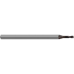 Fraisa - 1.5mm Diam 2 Flute Solid Carbide 0.2mm Corner Radius End Mill - Industrial Tool & Supply