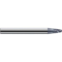 Fraisa - 10mm LOC 4 Flute Solid Carbide Circle Segment Taper Form End Mill - Industrial Tool & Supply