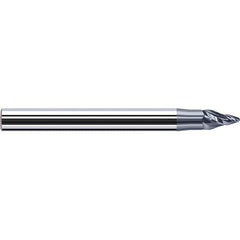Fraisa - 17.5mm LOC 4 Flute Solid Carbide Circle Segment Taper Form End Mill - Industrial Tool & Supply
