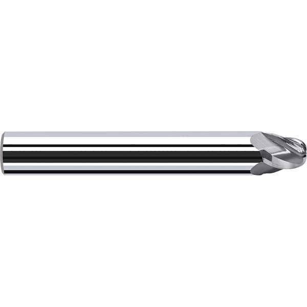 Fraisa - 4 Flute Solid Carbide Circle Segment Taper Form End Mill - Industrial Tool & Supply