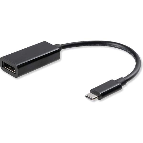 innovera - Computer Cable Connection Type: USB-C to DisplayPort 4K Overall Length (Inch): 7.8 - Industrial Tool & Supply