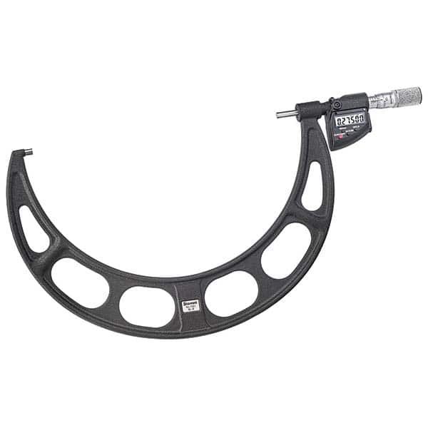 Starrett - Electronic Outside Micrometers Type: Standard Minimum Measurement (Decimal Inch): 1 - Industrial Tool & Supply
