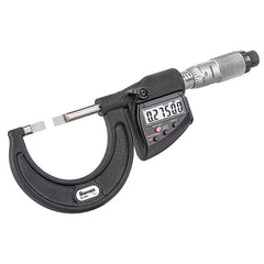 Starrett - Blade Micrometers Operation Type: Electronic Minimum Measurement (mm): 75.00 - Industrial Tool & Supply