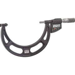 Starrett - Electronic Outside Micrometers Type: Interchangeable Anvil Type Minimum Measurement (Decimal Inch): 6 - Industrial Tool & Supply