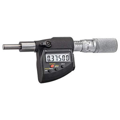 Starrett - Electronic Micrometer Heads Minimum Measurement (Inch): 1 Minimum Measurement (mm): 25 - Industrial Tool & Supply