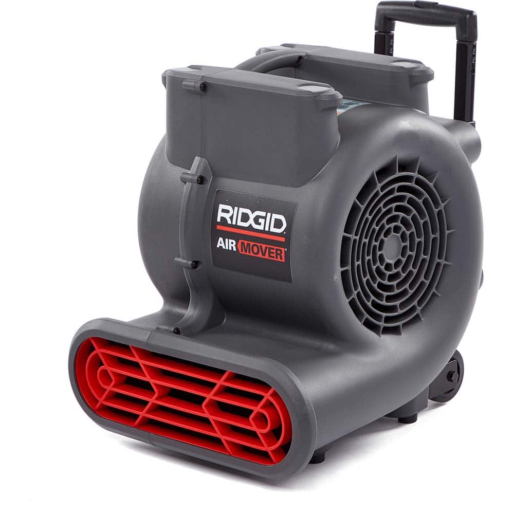 Ridgid - Carpet & Floor Dryers Type: Air Mover Air Flow (CFM): 1625 - Industrial Tool & Supply