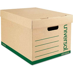 UNIVERSAL - Compartment Storage Boxes & Bins Type: Storage Box Color: Kraft/Green - Industrial Tool & Supply