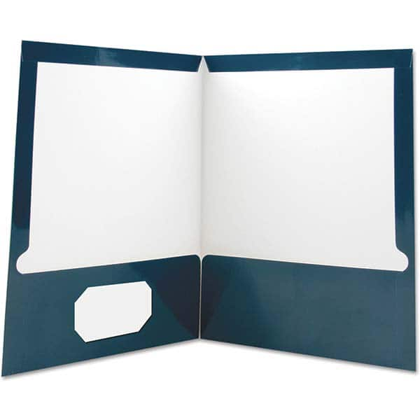 UNIVERSAL - File Folders, Expansion Folders & Hanging Files Folder/File Type: Pocket Folders Color: Navy - Industrial Tool & Supply