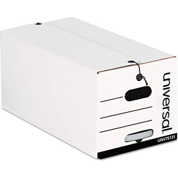 UNIVERSAL - Compartment Storage Boxes & Bins Type: String & Button Box Color: White - Industrial Tool & Supply