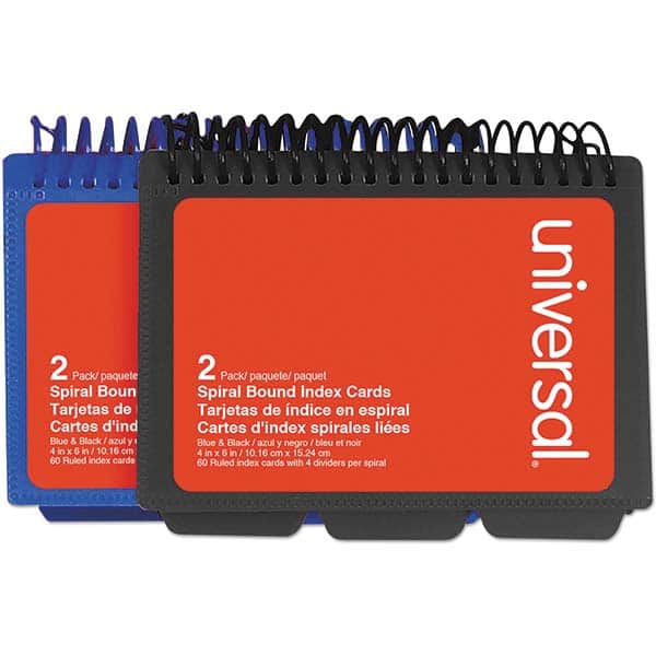UNIVERSAL - Rolodexes & Cards Rolodex Type: Index Cards Size: 4 x 6 - Industrial Tool & Supply