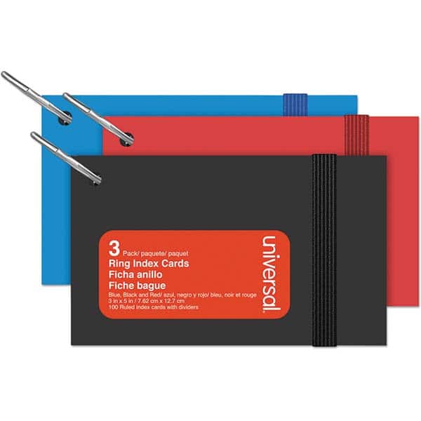 UNIVERSAL - Rolodexes & Cards Rolodex Type: Index Cards Size: 3 x 5 - Industrial Tool & Supply