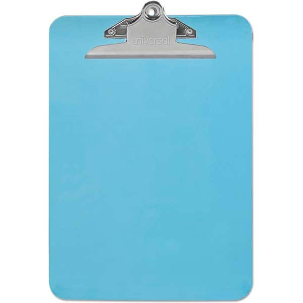 UNIVERSAL - Clip Boards Color: Translucent Blue Length (Decimal Inch): 12.5000 - Industrial Tool & Supply