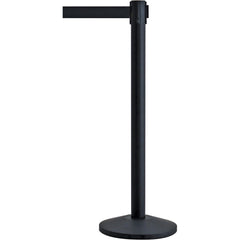 Tensator - Barrier Posts Type: Tensabarrier Post Post Color/Finish: Black - Industrial Tool & Supply