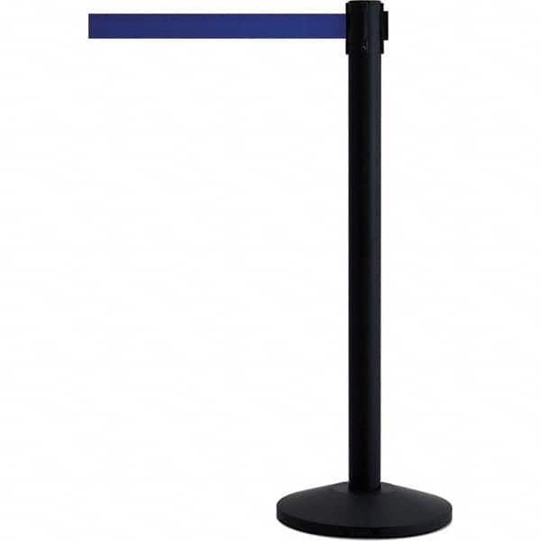 Tensator - Barrier Posts Type: Tensabarrier Post Post Color/Finish: Black - Industrial Tool & Supply