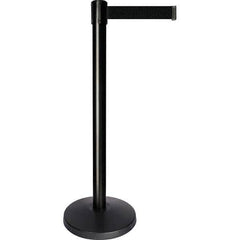 Tensator - Barrier Posts Type: Tensabarrier Post Post Color/Finish: Black - Industrial Tool & Supply