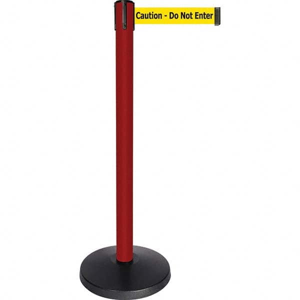 Tensator - Barrier Posts Type: Tensabarrier Post Post Color/Finish: Red - Industrial Tool & Supply