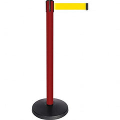Tensator - Barrier Posts Type: Tensabarrier Post Post Color/Finish: Red - Industrial Tool & Supply