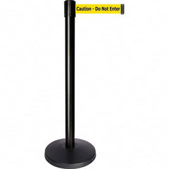 Tensator - Barrier Posts Type: Tensabarrier Post Post Color/Finish: Black - Industrial Tool & Supply