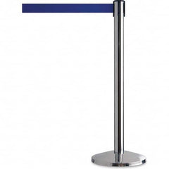 Tensator - Barrier Posts Type: Tensabarrier Post Post Color/Finish: Polished Chrome - Industrial Tool & Supply
