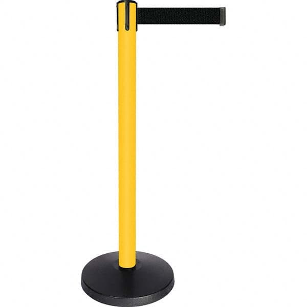Tensator - Barrier Posts Type: Tensabarrier Post Post Color/Finish: Yellow - Industrial Tool & Supply