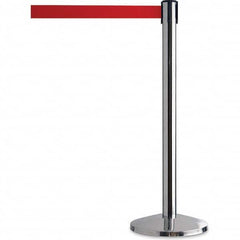 Tensator - Barrier Posts Type: Tensabarrier Post Post Color/Finish: Polished Chrome - Industrial Tool & Supply
