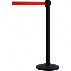 Tensator - Barrier Posts Type: Tensabarrier Post Post Color/Finish: Black - Industrial Tool & Supply