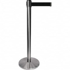 Tensator - Barrier Posts Type: Tensabarrier Post Post Color/Finish: Satin Chrome - Industrial Tool & Supply