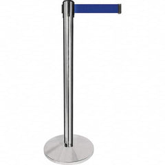 Tensator - Barrier Posts Type: Tensabarrier Post Post Color/Finish: Polished Chrome - Industrial Tool & Supply