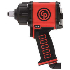 Chicago Pneumatic - Air Impact Wrenches & Ratchets Drive Size: 1/2 Handle Type: Pistol Grip - Industrial Tool & Supply
