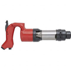 Chicago Pneumatic - 2,100 BPM, 2" Long Stroke, Air Chipping Hammer - Industrial Tool & Supply