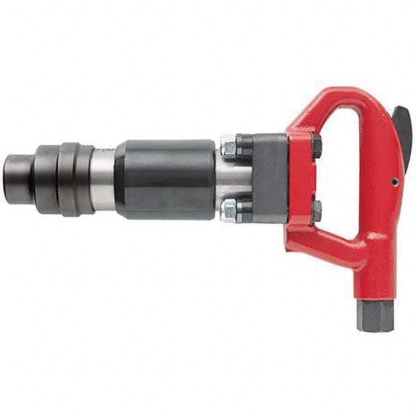 Chicago Pneumatic - 2,600 BPM, 1-1/8" Long Stroke, Air Chipping Hammer - Industrial Tool & Supply