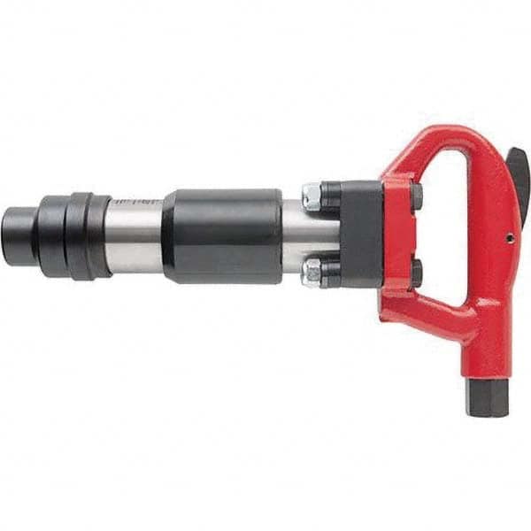 Chicago Pneumatic - 2,150 BPM, 1-1/8" Long Stroke, Air Chipping Hammer - Industrial Tool & Supply