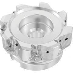 Seco - Indexable Square-Shoulder Face Mills Cutting Diameter (mm): 100.00 Cutting Diameter (Decimal Inch): 3.9371 - Industrial Tool & Supply