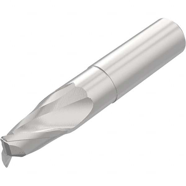 Niagara Cutter - 1" Diam 2 Flute Solid Carbide 0.09" Corner Radius End Mill - Industrial Tool & Supply