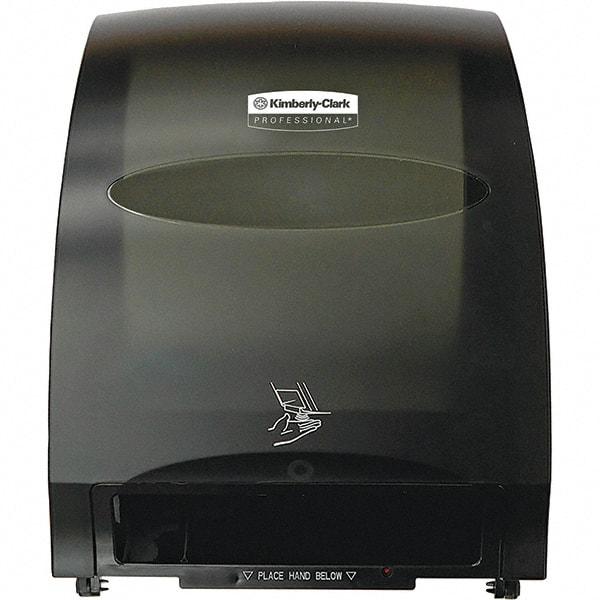 Kimberly-Clark Professional - Hands Free, Metal/Plastic Paper Towel Dispenser - 15.76" High x 12.7" Wide x 9.572" Deep, 1 Roll, Smoke (Color) - Industrial Tool & Supply