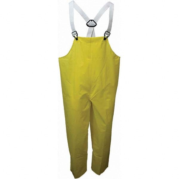 Neese - Size M Yellow Flame Resistant/Retardant Rain Bib Overall - Industrial Tool & Supply