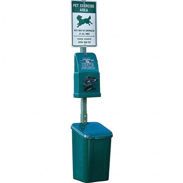 DOGIPOT - Pet Waste Stations Mount Type: Pole Mount Overall Height Range (Feet): 4' - 8' - Industrial Tool & Supply