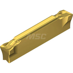 Grooving Insert: GCM4002CG AC830P, Solid Carbide Super FF Finish, Right Hand, 4 mm Cutting Width, 25 mm Max Depth, Series GND