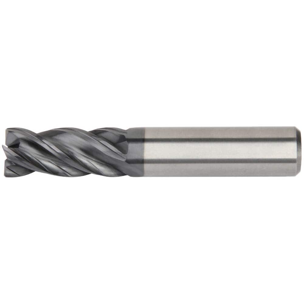 Kennametal - 5/8" Diam 4 Flute Solid Carbide 0.03" Corner Radius End Mill - Industrial Tool & Supply