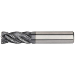 Kennametal - 5/16" Diam 4 Flute Solid Carbide 0.015" Corner Radius End Mill - Industrial Tool & Supply