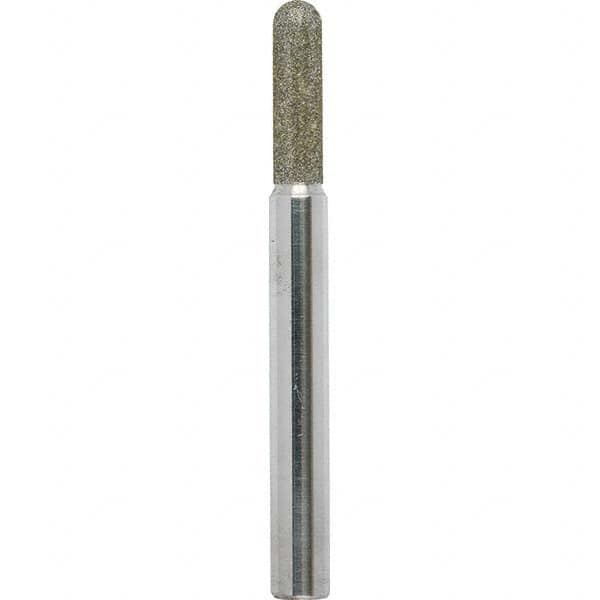 Strauss - Grinding Pins Abrasive Head Diameter (Decimal Inch): 0.500 Abrasive Head Diameter (Inch): 1/2 - Industrial Tool & Supply