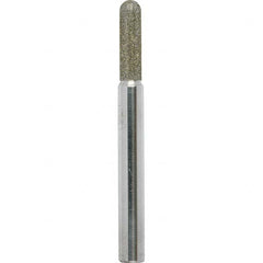 Strauss - Grinding Pins Abrasive Head Diameter (Decimal Inch): 0.500 Abrasive Head Diameter (Inch): 1/2 - Industrial Tool & Supply